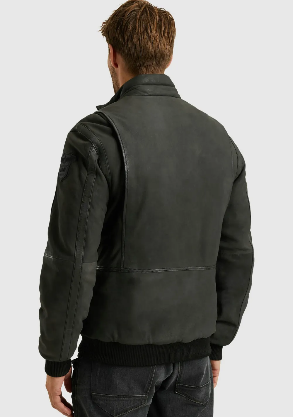 Jassen>PME LEGEND LEREN JACK Zwart