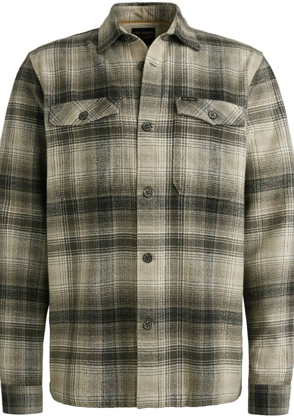 Overhemden>PME LEGEND OVERHEMD Beige