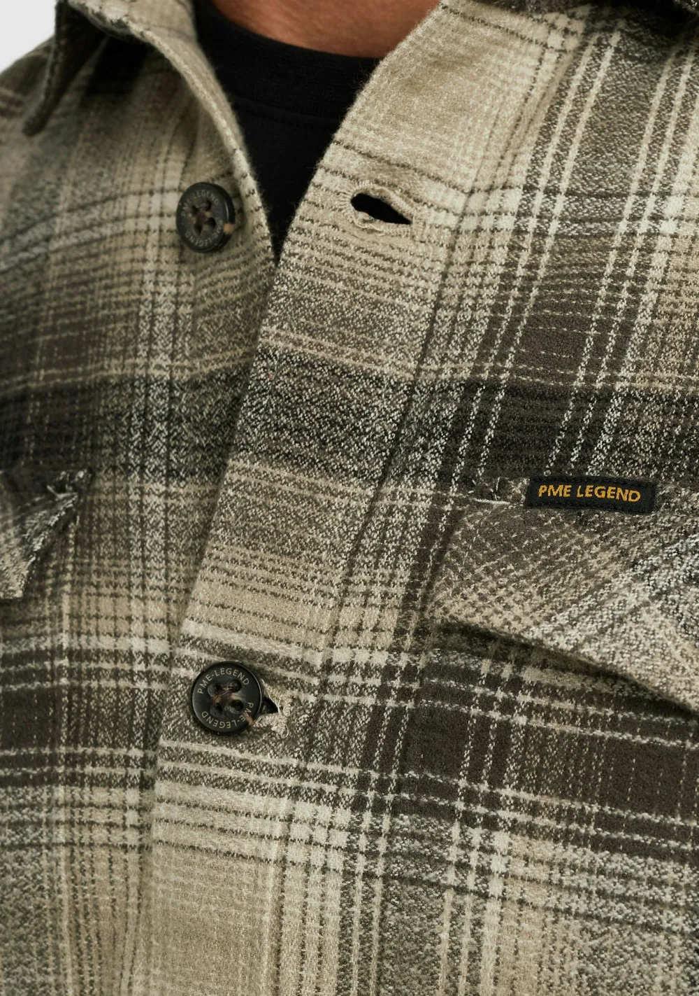 Overhemden>PME LEGEND OVERHEMD Beige