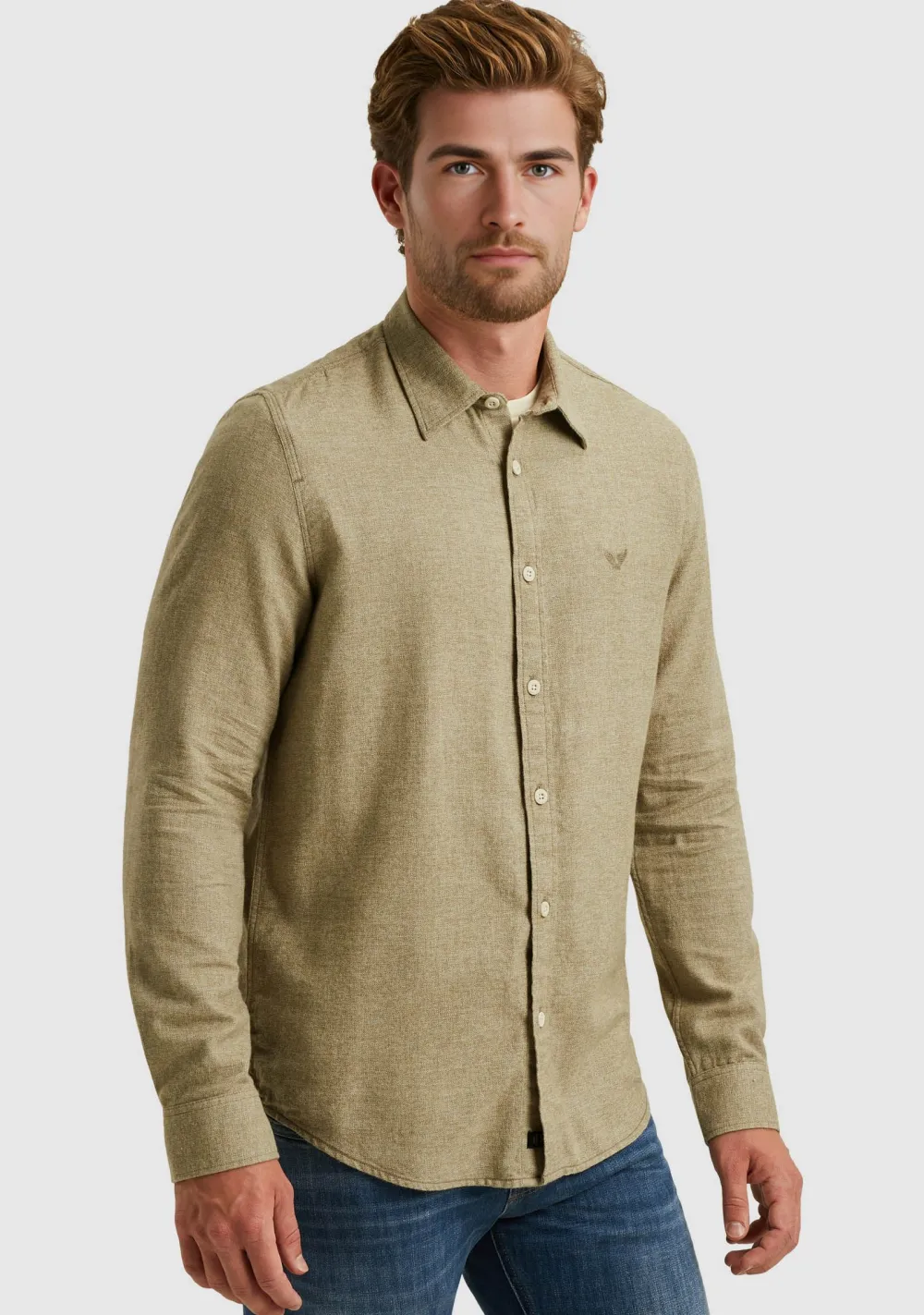 Overhemden>PME LEGEND OVERHEMD Groen