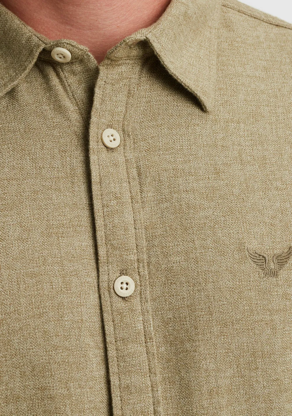 Overhemden>PME LEGEND OVERHEMD Groen