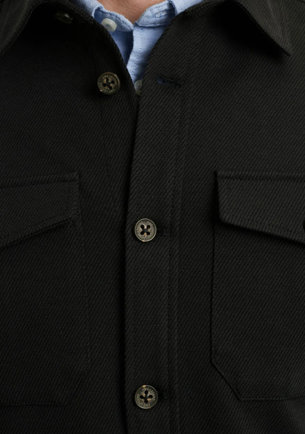 Overshirts>PME LEGEND OVERSHIRT Blauw