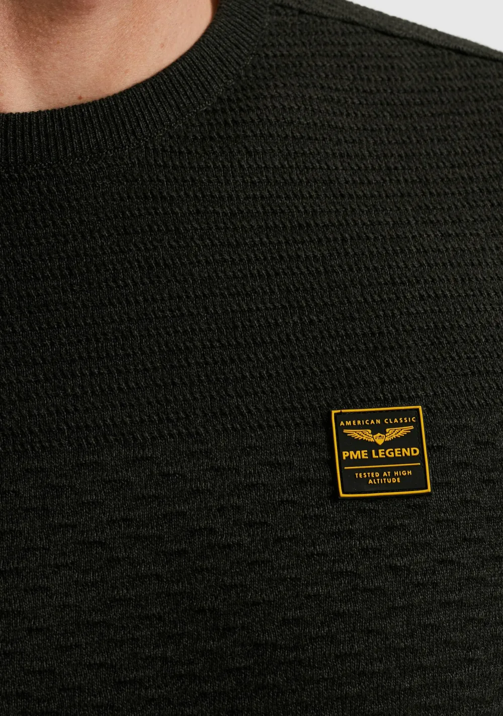 Truien>PME LEGEND TRUI Grijs