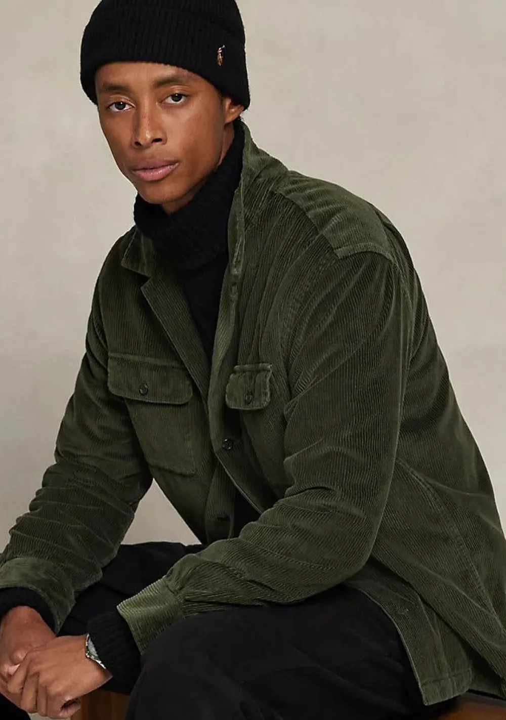 Overshirts>POLO RALPH LAUREN OVERSHIRT Groen