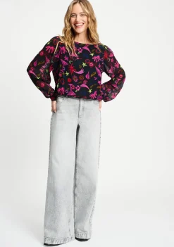 Blouses>POM AMSTERDAM BLOUSE Zwart