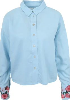 Blouses>POM AMSTERDAM BLOUSE Blauw