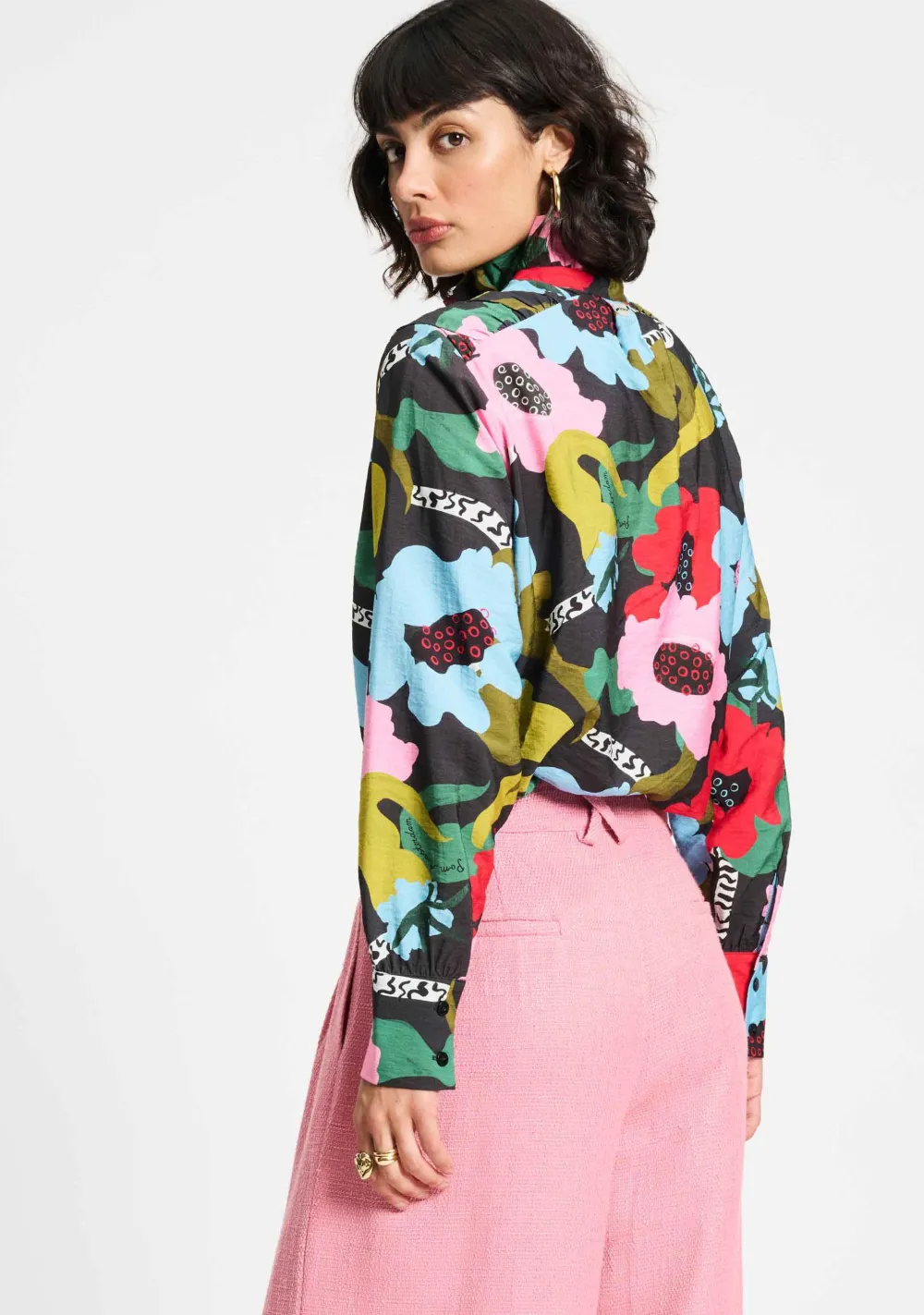 Pakken & Co-Ords|Blouses>POM AMSTERDAM BLOUSE Zwart