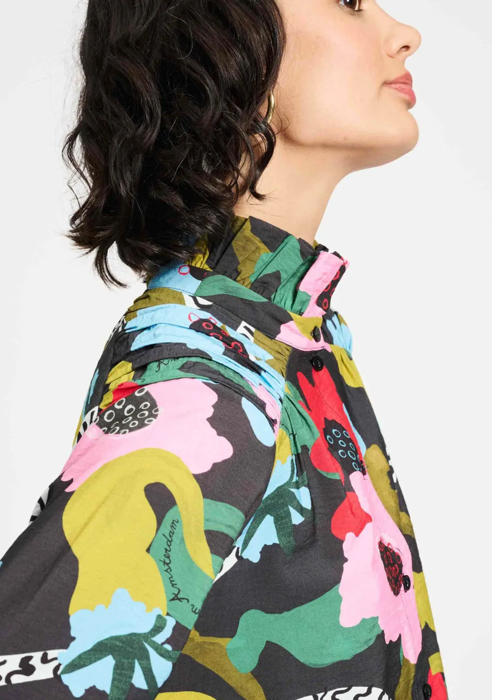 Pakken & Co-Ords|Blouses>POM AMSTERDAM BLOUSE Zwart