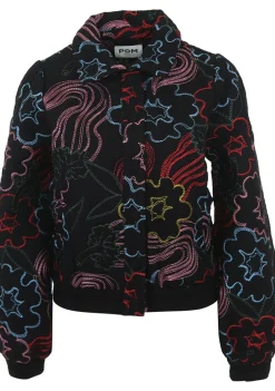 Blazers & Jasjes|Jassen>POM AMSTERDAM BOMBERJACK Zwart