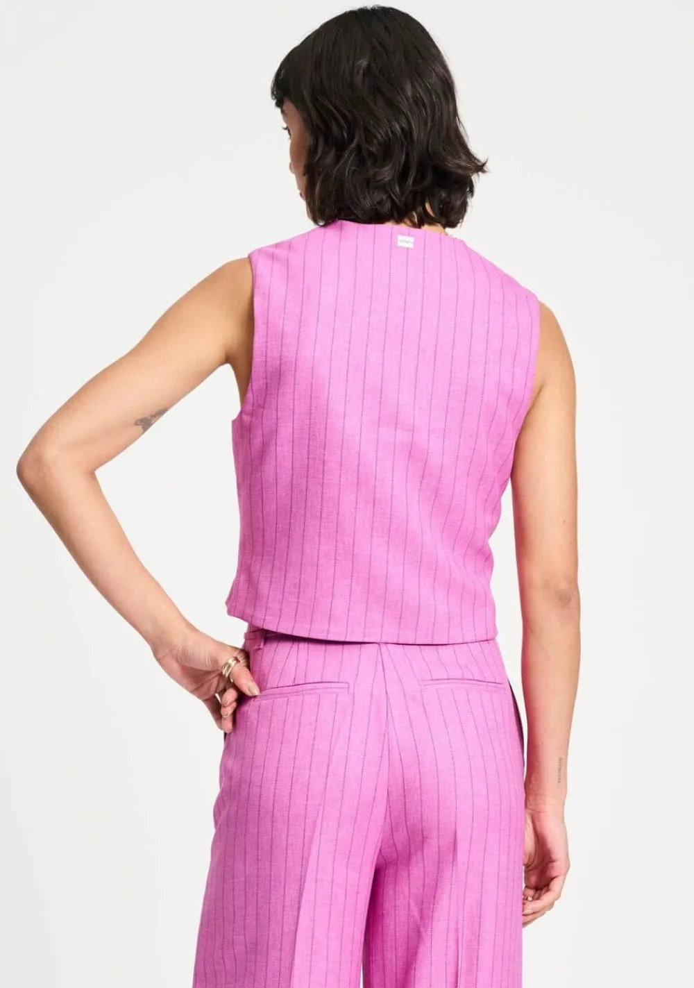 Gilets|Blazers & Jasjes>POM AMSTERDAM GILET Roze