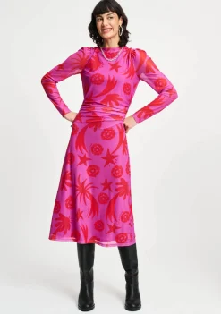 Jurken>POM AMSTERDAM JURK Paars