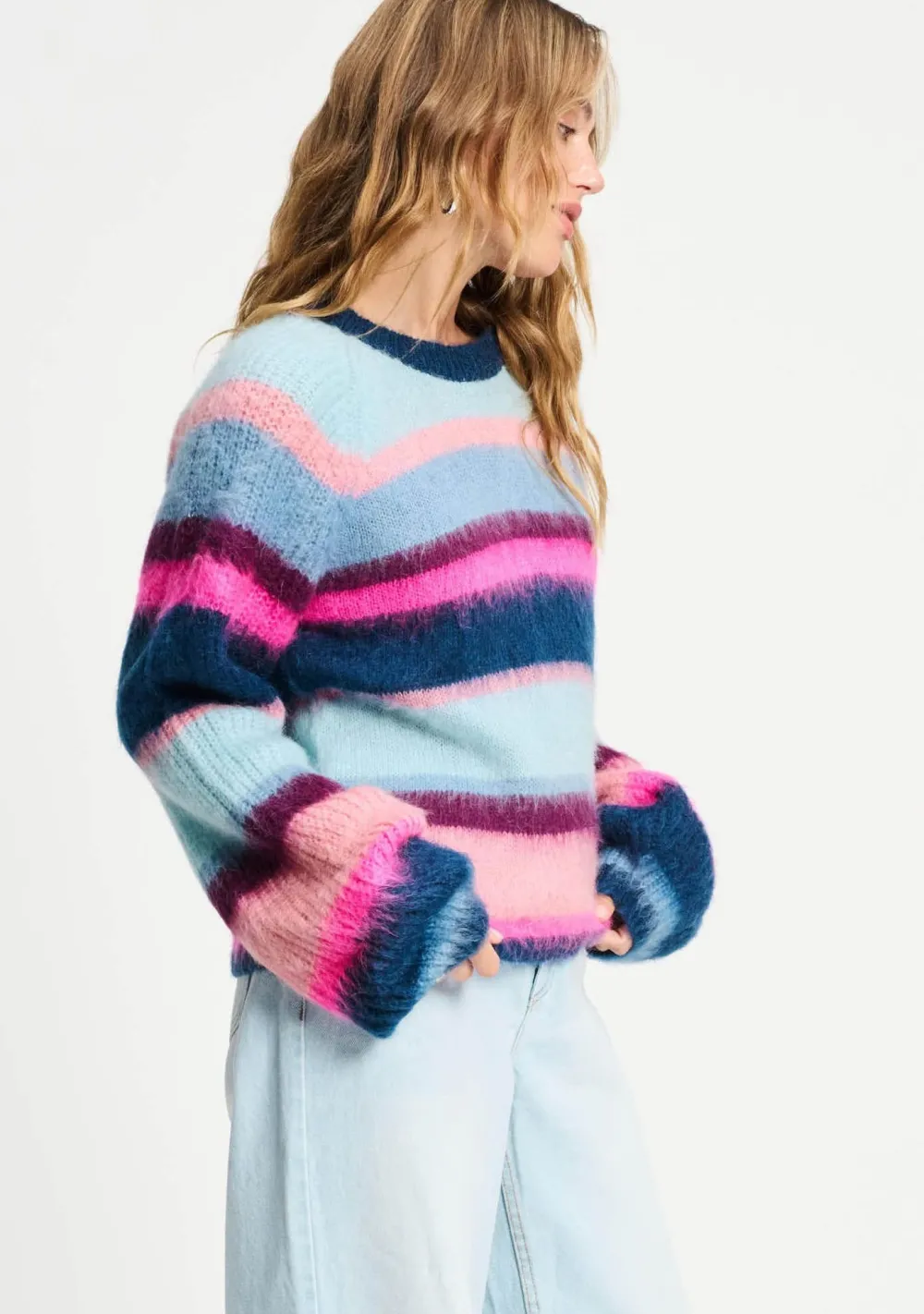 Truien>POM AMSTERDAM TRUI Blauw