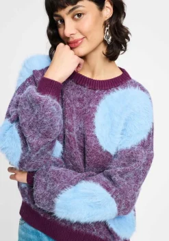 Truien>POM AMSTERDAM TRUI Paars