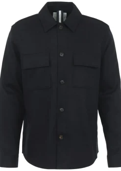 Overshirts>PROFUOMO OVERSHIRT Blauw