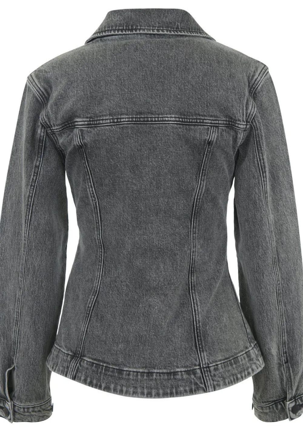 Blazers & Jasjes>RA DENIM STUDIO DENIMJACK Grijs