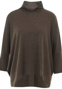 Truien>REPEAT TRUI KORTE MOUW Bruin