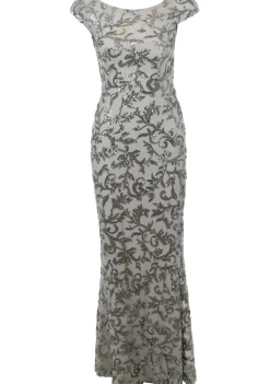 Gelegenheidskleding>RINASCIMENTO JURK Grijs