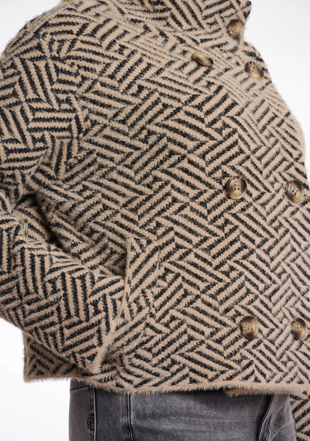 Blazers & Jasjes>RINO EN PELLE JASJE Beige