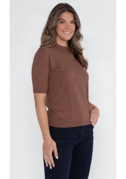 Truien>ROBERTO SARTO TRUI KORTE MOUW Bruin