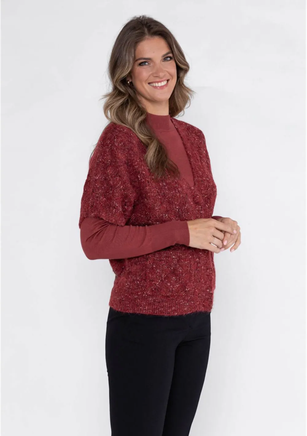 Vesten>ROBERTO SARTO VEST Rood