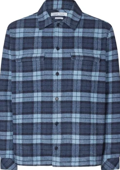 Overshirts>SAMSOE SAMSOE OVERSHIRT Blauw