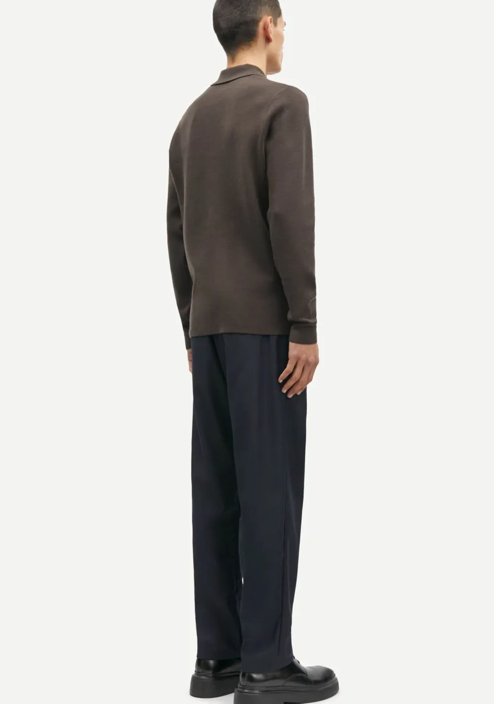 Truien>SAMSOE SAMSOE TRUI Bruin