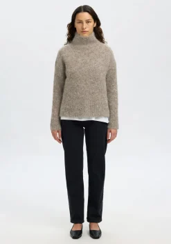 Truien>SELECTED FEMME COLTRUI Grijs