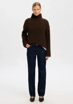 Truien>SELECTED FEMME COLTRUI Bruin