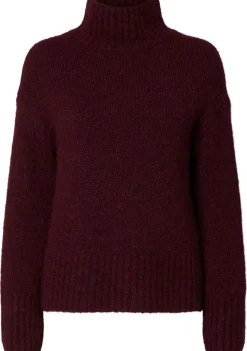 Truien>SELECTED FEMME COLTRUI Rood