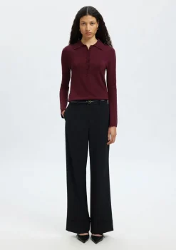 Truien>SELECTED FEMME TRUI Paars