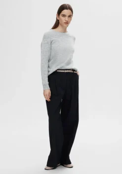 Truien>SELECTED FEMME TRUI Grijs