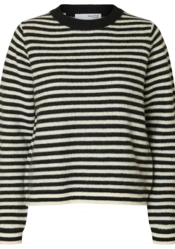 Truien>SELECTED FEMME TRUI Zwart