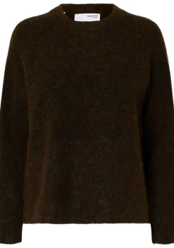 Truien>SELECTED FEMME TRUI Bruin