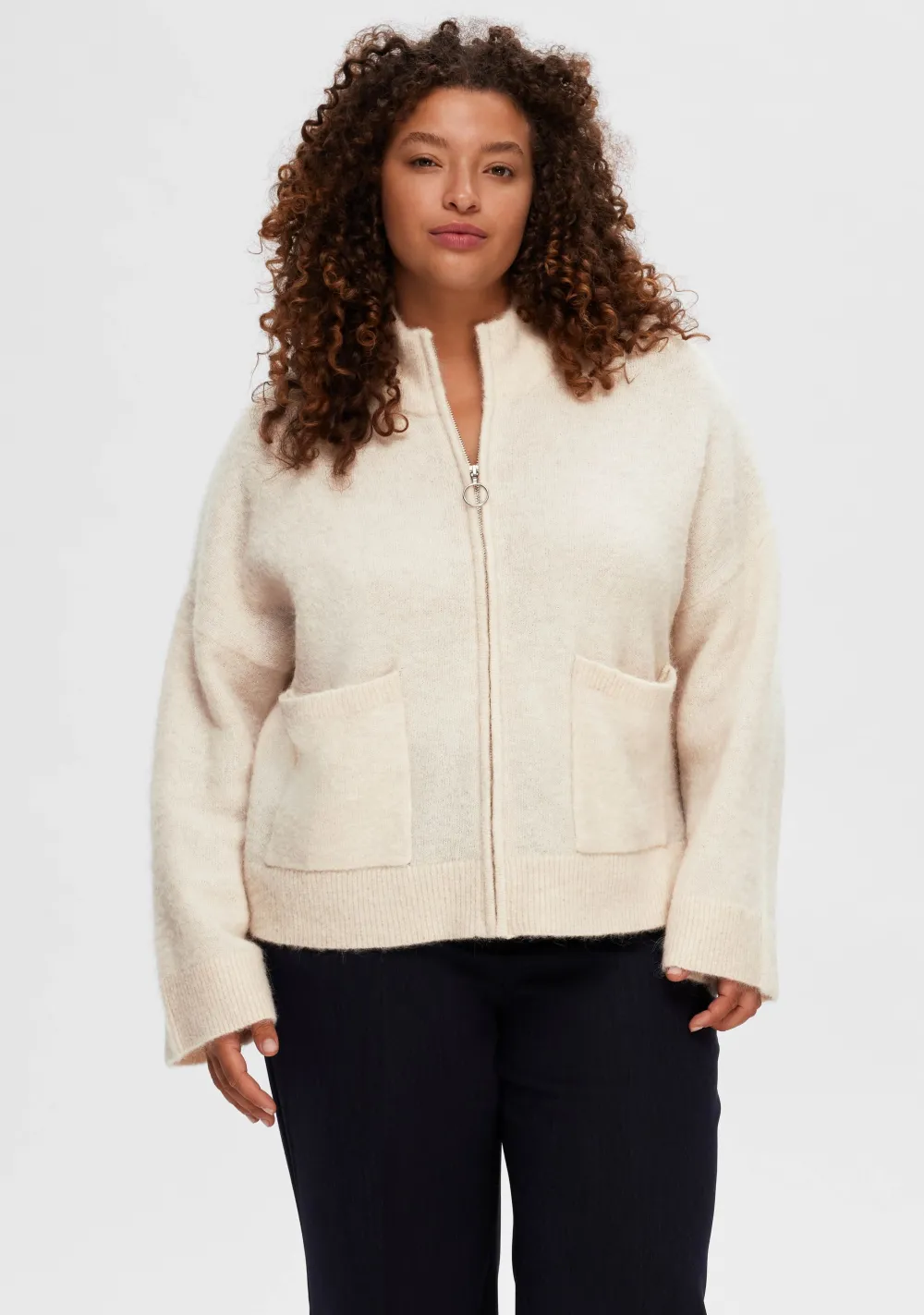 Vesten>SELECTED FEMME VEST Off white