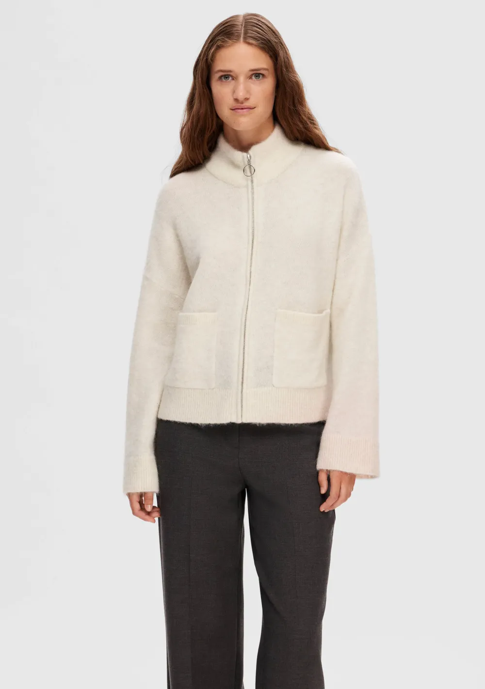 Vesten>SELECTED FEMME VEST Off white