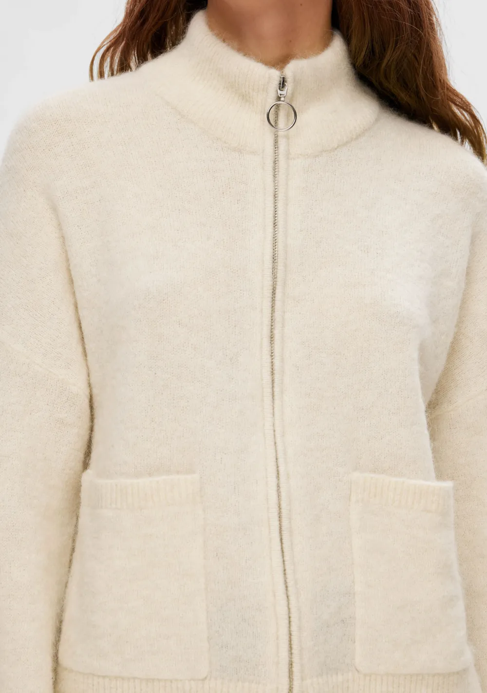 Vesten>SELECTED FEMME VEST Off white