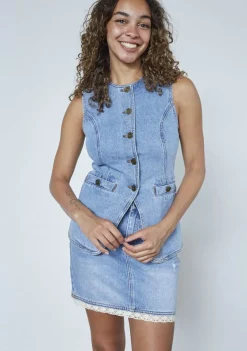 Gilets|Blazers & Jasjes>SISTERS POINT GILET Blauw