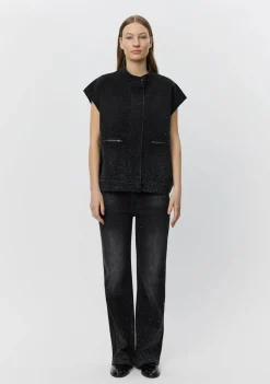 Gilets|Blazers & Jasjes>SOFIE SCHNOOR GILET Zwart