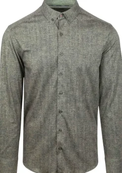 Overhemden>STATE OF ART OVERHEMD Groen