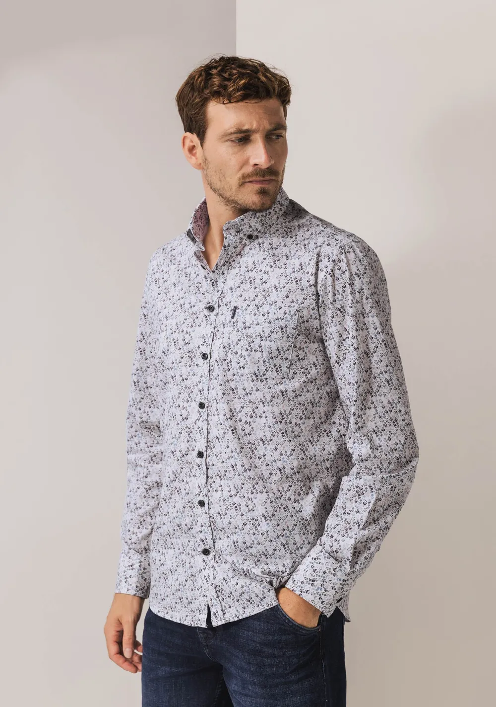 Overhemden>STATE OF ART OVERHEMD Blauw