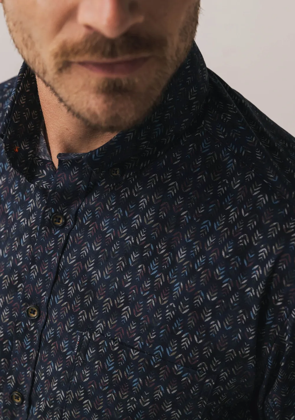 Overhemden>STATE OF ART OVERHEMD Blauw