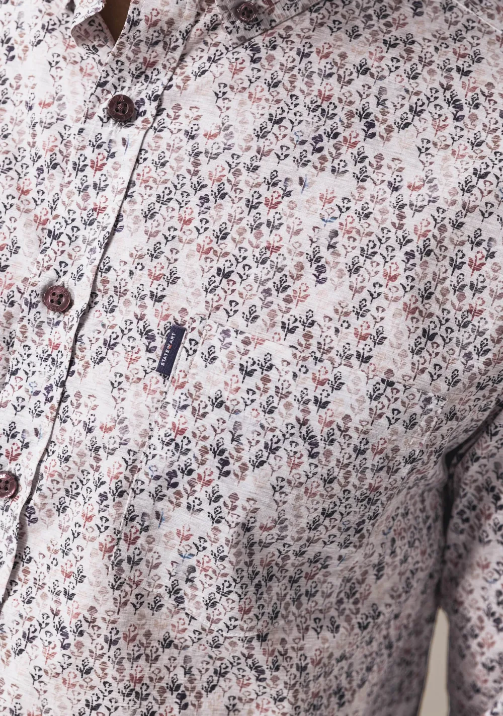 Overhemden>STATE OF ART OVERHEMD Rood