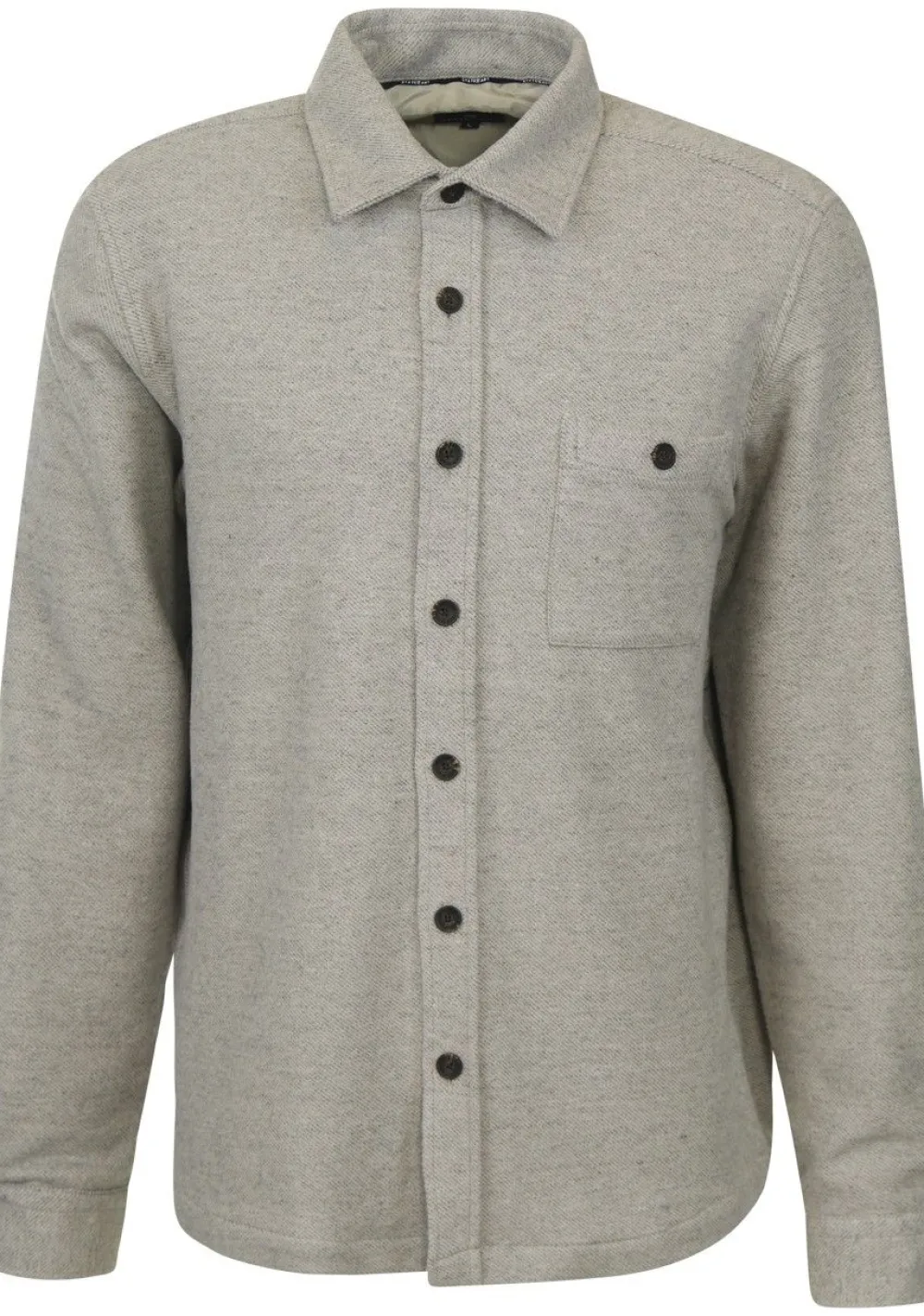 Overshirts>STATE OF ART OVERSHIRT Grijs