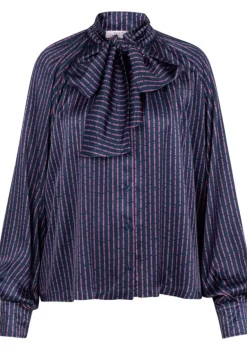 Blouses>STUDIO ANNELOES BLOUSE Blauw
