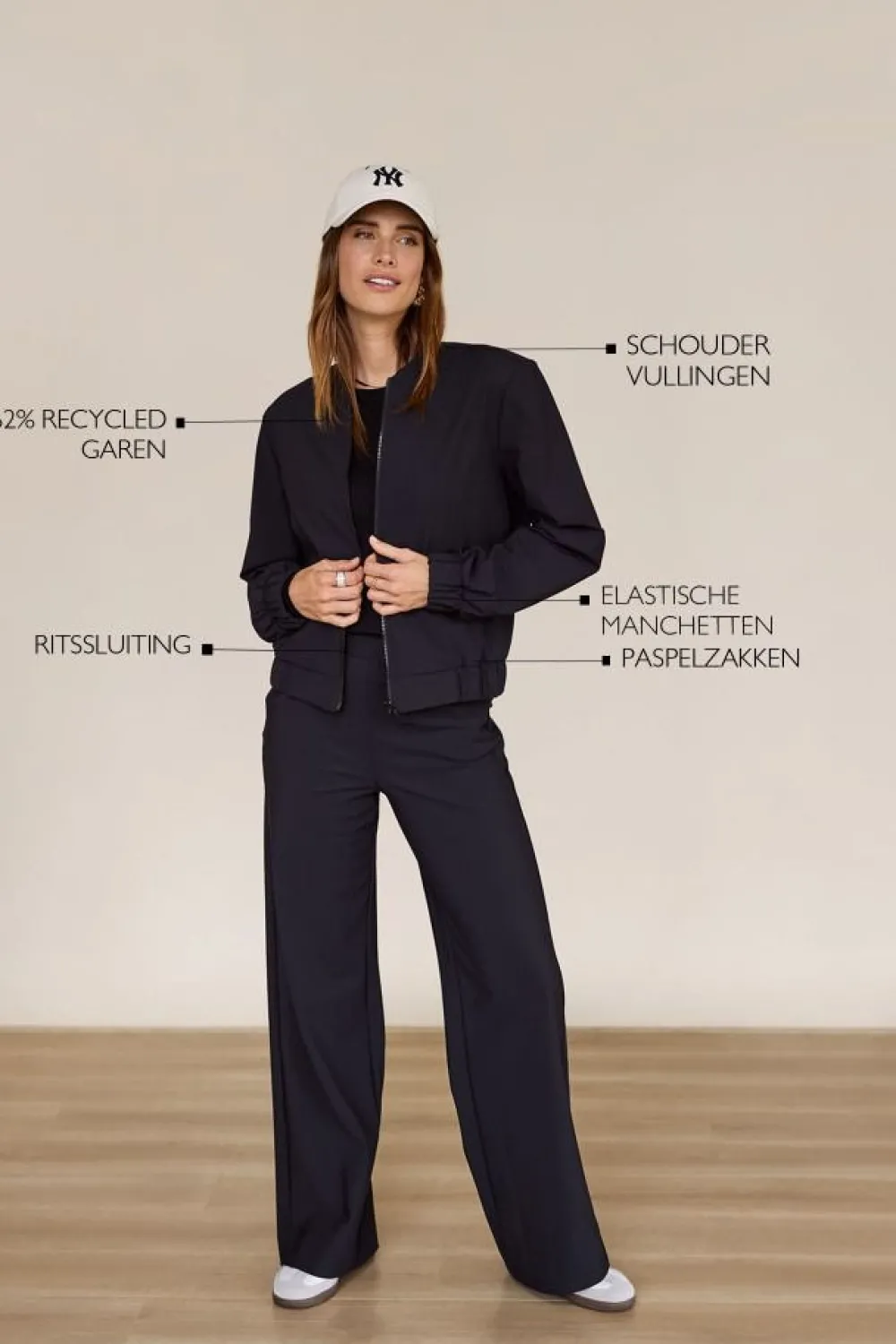 Blazers & Jasjes|Jassen>STUDIO ANNELOES BOMBERJACK Zwart