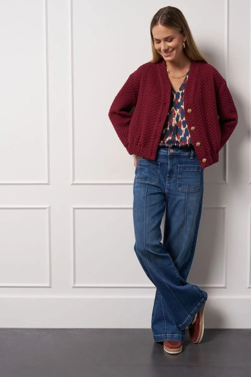 Blazers & Jasjes>STUDIO ANNELOES JASJE Rood