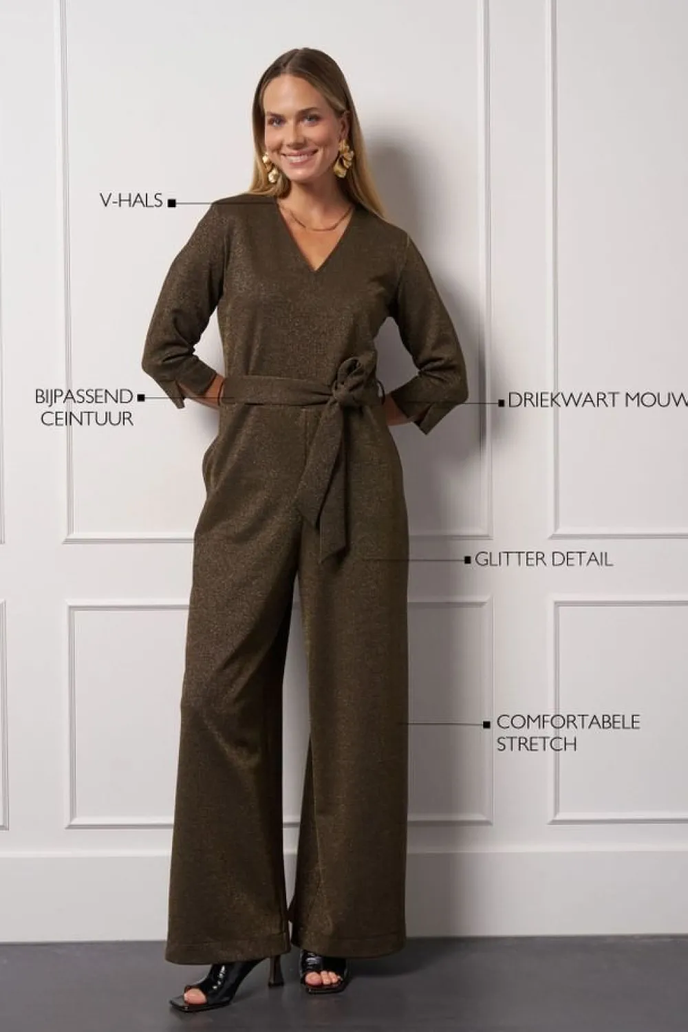 Jumpsuits>STUDIO ANNELOES JUMPSUIT goud