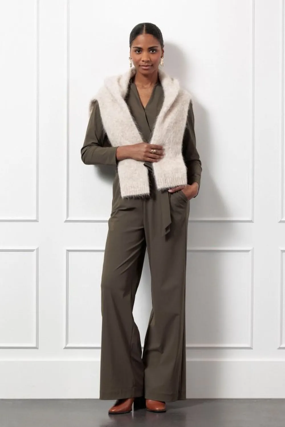 Jumpsuits>STUDIO ANNELOES JUMPSUIT Groen