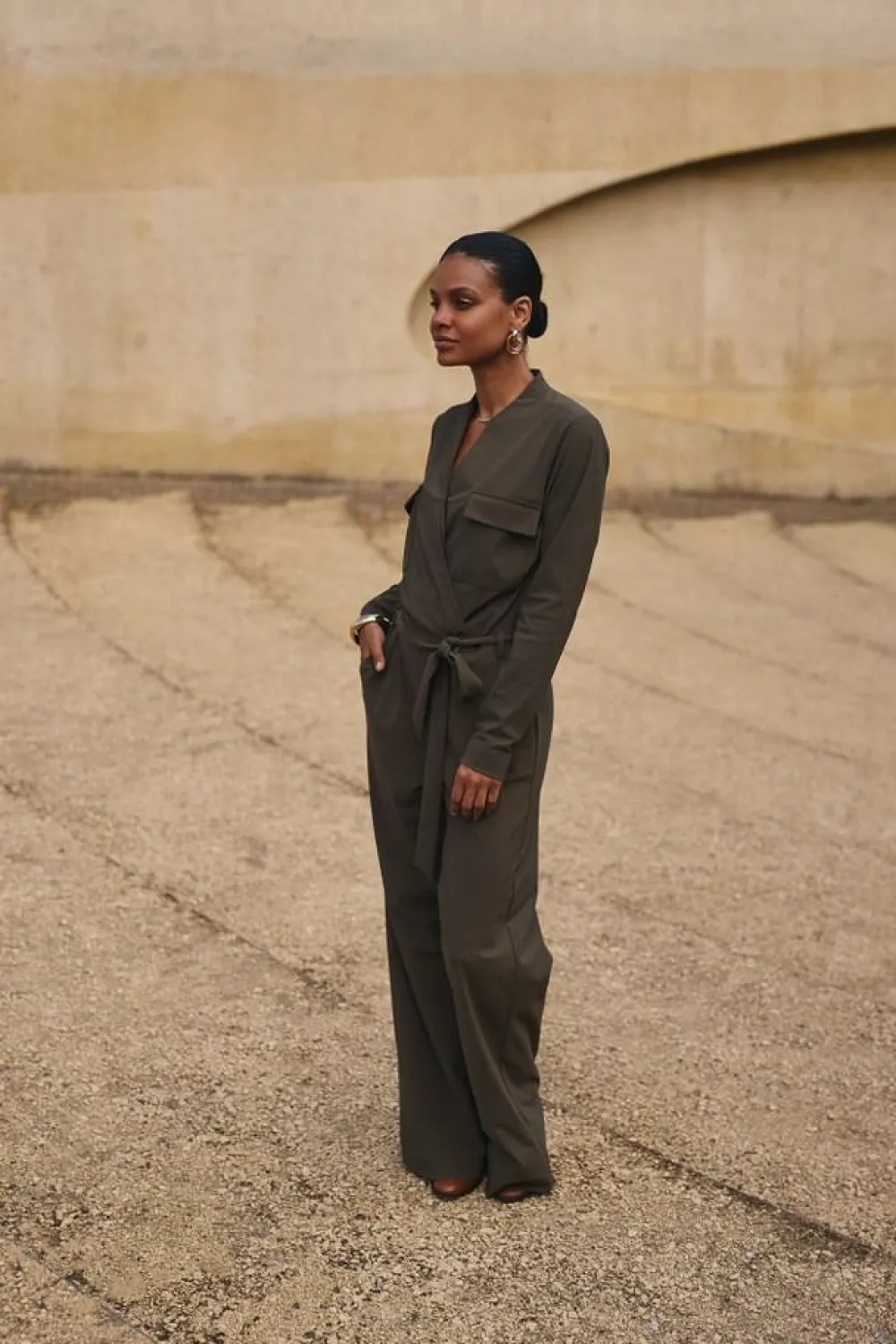 Jumpsuits>STUDIO ANNELOES JUMPSUIT Groen