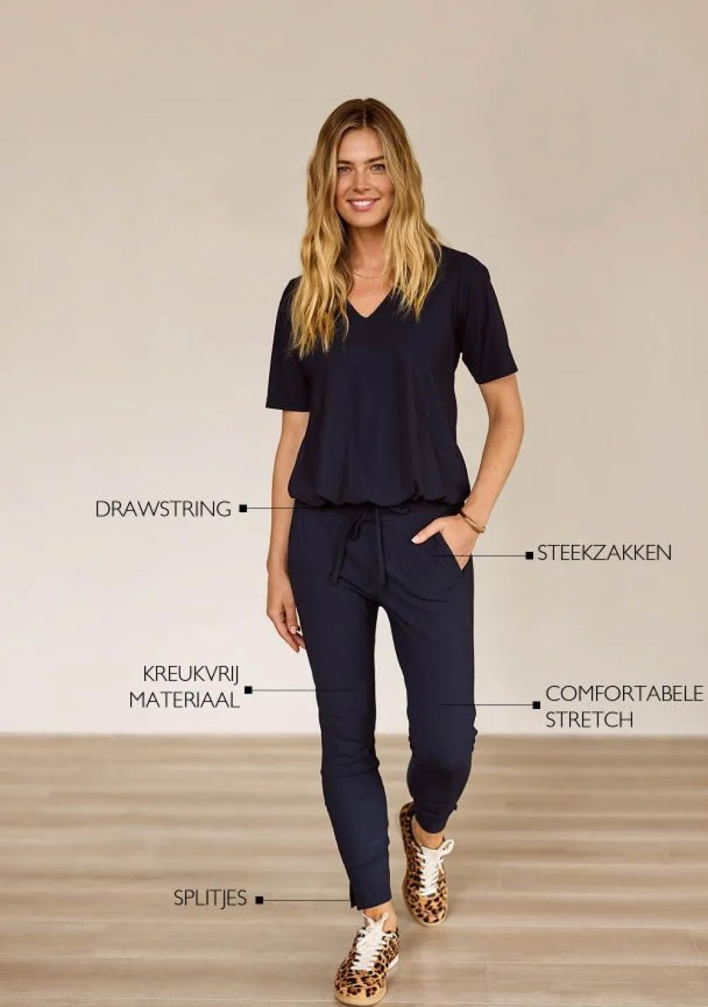 Broeken>STUDIO ANNELOES PANTALON